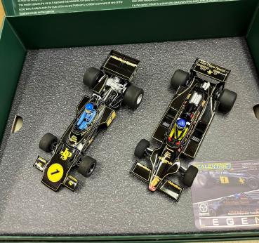Ronnie Peterson Twin Pack Lotus 72 and 79,  Scalextric C4684A