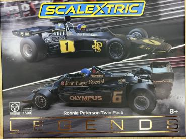 Preview: Ronnie Peterson Twin Pack Lotus 72 and 79,  Scalextric C4684A