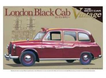 1985 Austin FX4 London Taxi, plastic modelkit, 1/24, Aoshima 154871