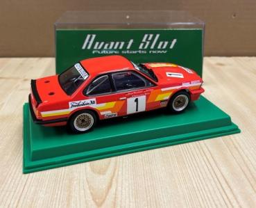 Preview: BMW 635 CSi - 24H Nurburgring 1985 Winner - n.1 Felder, Hamelmann, Walterscheid-Muller, 1/32. AvantSlot AV51704