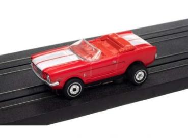 Preview: 1965 Ford Mustang Convertible *Thunderjet Ultra G* Release 34, red, 1/64, Aut World SC367-3r