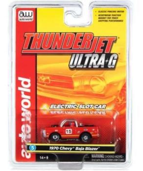 1970 Chevrolet Baja Blazer *Thunderjet Ultra G* Release 34, red, 1/64, Auto World SC367-5r