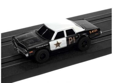 Preview: 1974 Dodge Monaco Bluesmobile , black/white, 1/64, AutoWorld AWSC372C