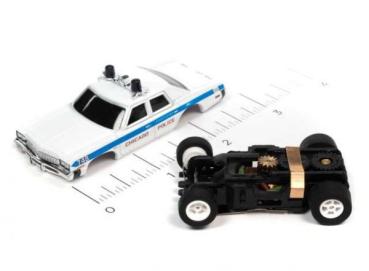 Preview: 1974 Dodge Monaco Chicago Police , white, 1/64, AutoWorld AWSC372D