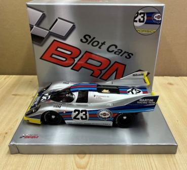 Preview: P917K MARTINI RACING TEAM #23, 1000km SPA 1971, Drivers: Helmut / Van Lennep, 1/24, BRM207