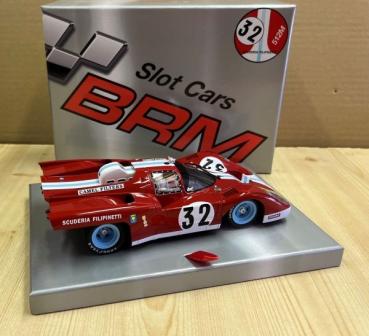 Preview: F512M Nr.32 SCUDERIA FILIPINETTI, 1000km SPA 1971 1/24, BRM209
