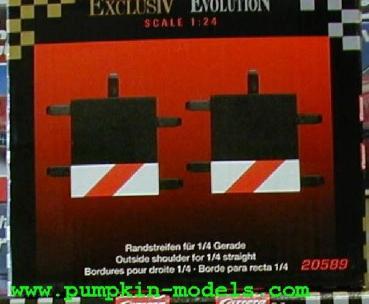 Aussenrandstreifen fuer  1/4 Gerade, Carrera 20020589