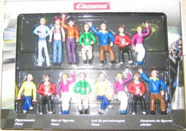 Figurensatz Fans, 15 Figuren, Carrera 20021128