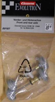Carrera 89197 Vorder- und Hinterachse, passend für 25464
