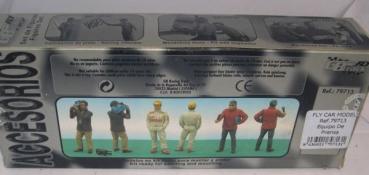 TV & Press Reporters, 3 Figures unpainted, FLY 79713