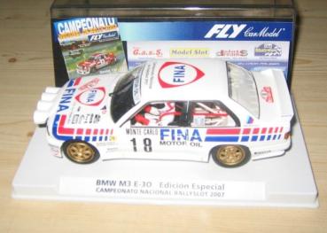 Preview: BMW M3 E-30, Limited Edition Campeonato Nacional Rallyslot 2007, FLY 99077