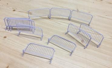 Preview: Absperrgatter, 10Stk, 1/32, K900