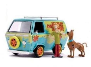 Preview: Scooby Doo Mystery Machine with Shaggy & Scooby Figure, 1/24 Diecast, Jada31720Jada31720