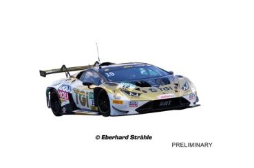 Lamborghini Huracán GT3 Evo2 GRT Grasser Racing, No.19 DTM 2025 Carrera 24019 20024019
