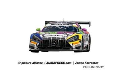 Mercedes-AMG GT3 Evo Mercedes-AMG Team GMR, No.888, Carrera 32115 20032115