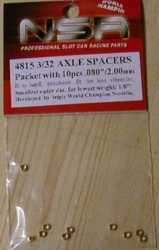 3/32 Axle Spacers 2mm, NSR4815