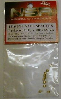 3/32 Axle Spacers 2,5mm, NSR4816