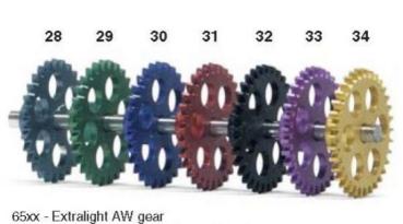 Anglewinder 33t gear for NSR cars, NSR6533
