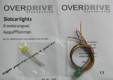 Erweiterungsset Auspuffflammen, OVD XA0