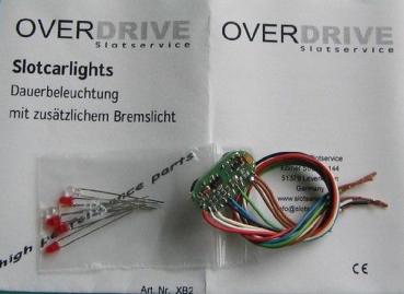 Dauerbeleuchtung mit zusuetzlichen Bremslicht, OVD XB2
