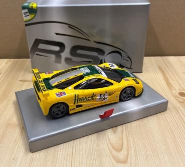 Preview: McLaren F1 GTR 24H Le Mans 1995 - Wallace, Bell, Bell - Harrods n.51, 1/32, RevoSlot RS0231