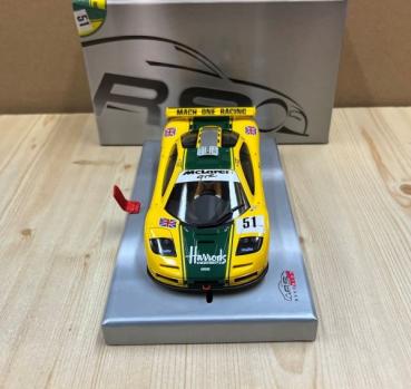 Preview: McLaren F1 GTR 24H Le Mans 1995 - Wallace, Bell, Bell - Harrods n.51, 1/32, RevoSlot RS0231