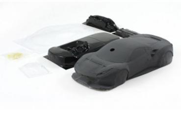 Karosserie Ferr. 488 GT Ultralight KIT FiberGlass, 1/24, ScaleAuto 3912