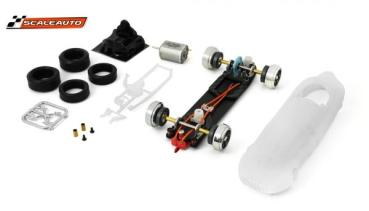 Preview: MB W163 White Kit in Rennversion  1/24, ScaleAuto SC7145