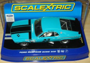 Preview: Ford Mustang 1969 BOss 302, Libra Racing International - Mike Folsom, Scalextric 3318