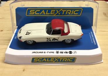 Preview: Jaguar E-Type - Goodwood Revival - Adrian Newey, 1/32, Scalextric C4232