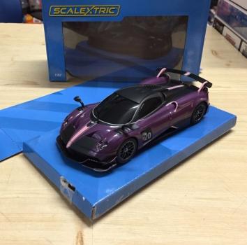Pagani Huayra Roadster BC Drago Viola Edition, 1/32, Scalextric C4248