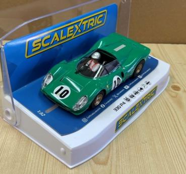 330 P4 - Green - David Piper, 1/32, Scalextric C4491