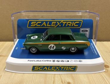 Preview: Ford Lotus Cortina - Goodwood 2023 - Andrew Jordan + David Dickenson, 1/32, Scalextric C4540