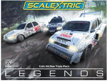 Colin McRae - Triple Car Pack,  Scalextric C4612A
