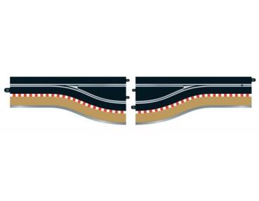 Pit Lane Track (Left Hand) - Includes Sensor - Scalextric C7014