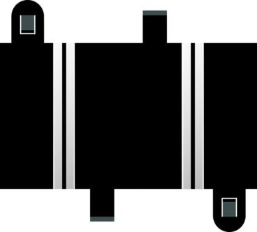 Sport Schiene Gerade 87mm