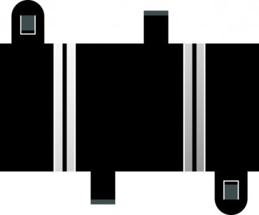 Sport Schiene Gerade 78mm