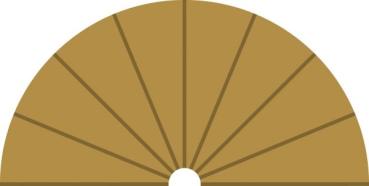 Sport-Schiene: Innenrandstreifen 180ue Radius 1 - 2pz , Scalextric C8279