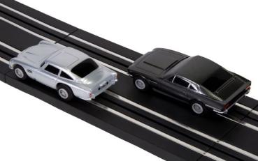 Preview: Micro Scalextric James Bond 007 Race Set - Aston Martin DB5 vs Aston Martin V8, 1/64, Scalextric Micro G1171M