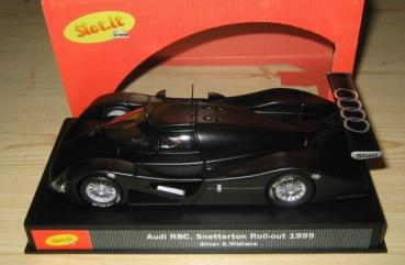 Preview: Audi R8C Roll-out Snetterton 1999, schwarz matt, SlotIt SICA01Cm