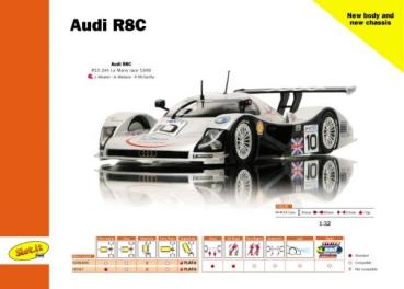 Preview: Audi R8C LeMans 1999 #10, SlotIt SICA12C