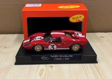 Preview: Ford GT40 Mk.II No. 3, LeMans 1966, 1/32, SlotIt SICA20E