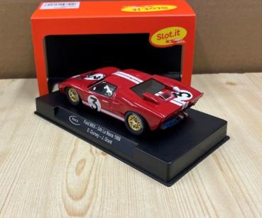 Preview: Ford GT40 Mk.II No. 3, LeMans 1966, 1/32, SlotIt SICA20E