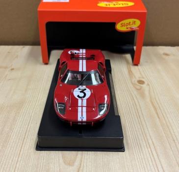 Preview: Ford GT40 Mk.II No. 3, LeMans 1966, 1/32, SlotIt SICA20E