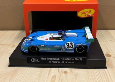 Preview: Matra Simca MS670B No. 33 - 1st 6h Watkins Glen 1973, H.Pescarolo-G.Larrousse, 1/32, SlotIt SICA57A