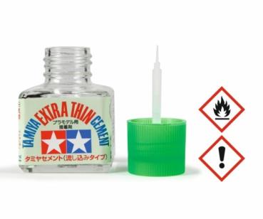 Plastikkleber 40ml extraduenn, Tamiya 87038