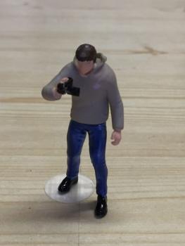 Preview: Mann mit Videokamera, 1/32, Figur Video