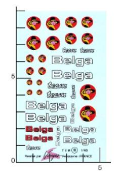 Virages Decal BELGA - 1/43, VIR018