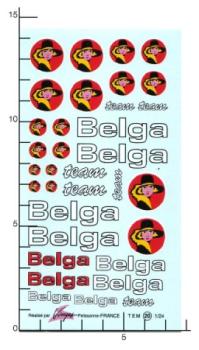 Virages Decal BELGA - 1/24, VIR020