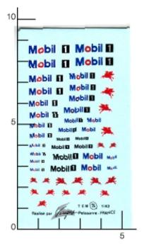 Virages Decal MOBIL - 1/43, VIR026